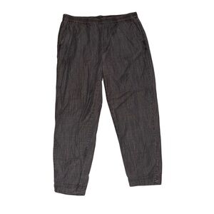 Eileen Fisher tencel organic cotton blend pull-on pants jogger M